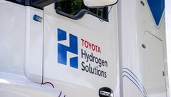 Hidrogénüzemű teherautó. (Kép forrása: Toyota)