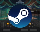 A Steam logóját és a most akciós Yes, Your Grace játékot ábrázoló kép.