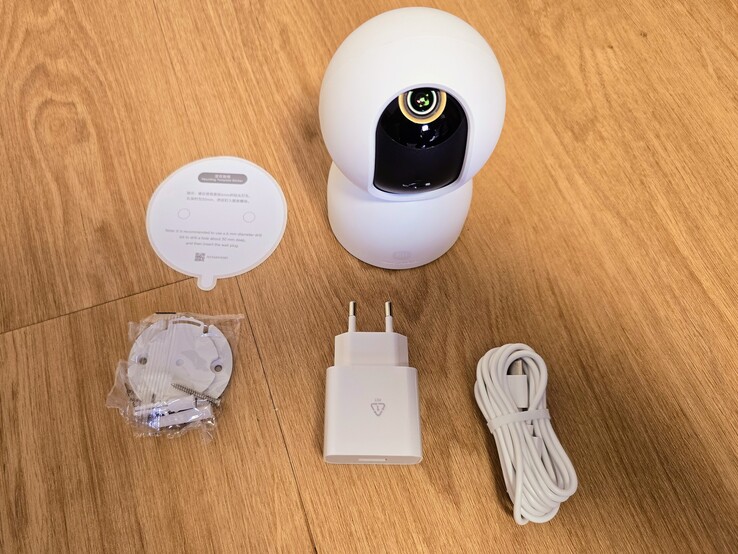 A Xiaomi SMart Camera C701 szállítási terjedelme