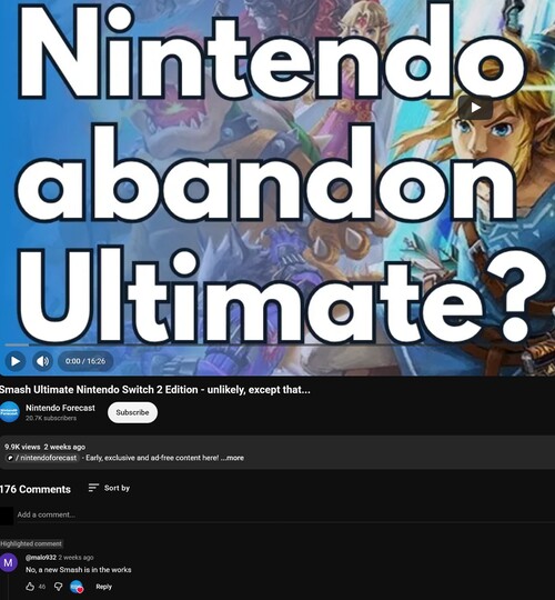 Malo392 kiszivárogtatott információkat az új Super Smash Bros. Switch 2 játékról