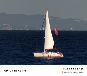 Oppo Find X9 Pro: 40x zoom külső objektív nélkül.