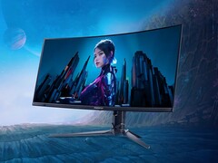 Az Acer Predator X34 F3 3440 x 1440 felbontást párosít 360 Hz-es frissítési frekvenciával egy 34 hüvelykes ívelt panelben. (Kép forrása: Acer)