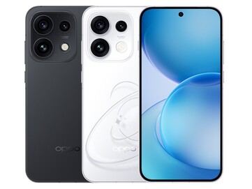 Oppo Reno 16 Pro „Starlight Black” és „Pop White” színben.