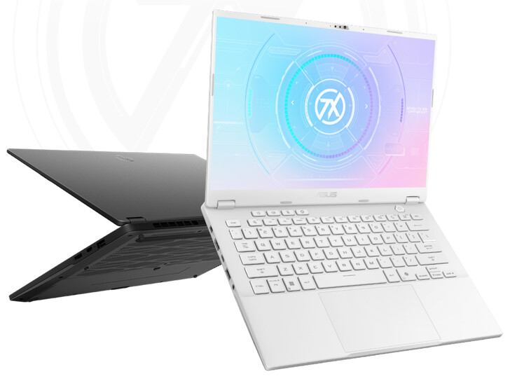 Az Asus a TUF Gaming A14-et Kínában fekete és fehér színben értékesíti. (Kép forrása: Asus)