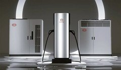 A BYD célja, hogy a közeljövőben 4000 1 MW-os EV töltőállomásból álló hálózattal rendelkezzen. (Kép forrása: BYD/Weibo)