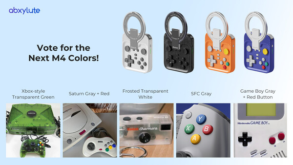 Az Abxylute az M4 Snap-On-t még legalább két színben szeretné piacra dobni. (Kép forrása: Abxylute)