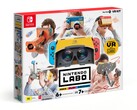 Nintendo Labo VR Kit, amely az eredeti Switch-et használta kijelzőként. (Kép forrása: Nintendo)