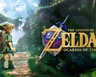 A The Legend of Zelda: Ocarina of Time remake hivatalos promóciós illusztrációja.