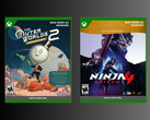 Az Outer Worlds 2 és a Ninja Gaiden 4 Xbox kiskereskedelmi dobozai (Kép forrása: PNP Games)