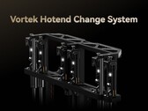 Vortek hotend csererendszer portál, amely lehetővé teszi a gyors hotend cserét. (Kép forrása: Bambu Lab)