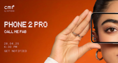 A CMF Phone 2 Pro megerősítést nyert, hogy frissített kamerákkal érkezik (kép forrása: Flipkart)