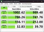 Elülső USB-C (Legion Pro 5, WIN): Crystaldiskmark 8