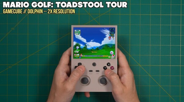 Az Anbernic RG477V a Mali GPU miatt emulációs problémákba ütközik. (Kép forrása: Retro Game Corps)