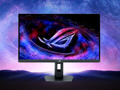 A ROG Strix XG27JCG a CES 2026-on debütálhat. Képeken: A játékmonitor promóciós képe. (Kép forrása: Asus)