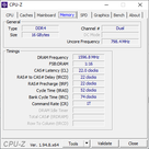 CPU-Z Memory