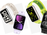Úgy tűnik, a Band 11 sorozatban találhatók néhány watchOS-tól ihletett órafelületek. A képen: a termékcsalád promóciós képe.