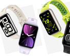 Úgy tűnik, a Band 11 sorozatban találhatók néhány watchOS-tól ihletett órafelületek. A képen: a termékcsalád promóciós képe.