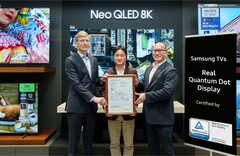 Samsung TV-k és kijelzők QLED TV-k Samsung Quantum Dots technológia tanúsítvány (Kép forrása: Samsung)