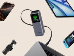 Megjelent az Ugreen Nexode Power Bank visszahúzható kábellel (a képen). (Kép forrása: Ugreen)