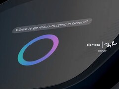 Kiszivárgott Meta Ray-Ban Display szemüveg HUD-dal és Meta AI-val. (Kép forrása: UploadVR on X, képernyőkép)