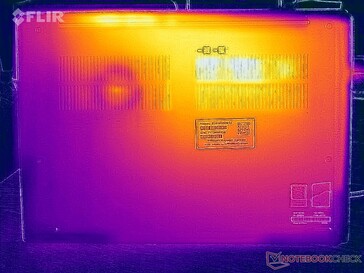 Felületi hőmérsékleti stresszvizsgálat (alul)