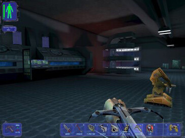 A képen: Játékmenet-képernyőkép a Deus Ex: Game of the Year Edition című játékból.