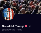 A DJT Truth Social-fiókja