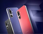 A Samsung Galaxy F36 5G korallvörös, luxus lila és onyx fekete műbőr textúrában kapható (Kép forrása: Samsung)