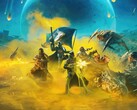 A képen a Helldivers 2 szörnyekkel harcoló csapat látható. (Kép forrása: Arrowhead) 