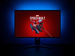 A Marvel's Spider-Man 2 játék PC-monitoron