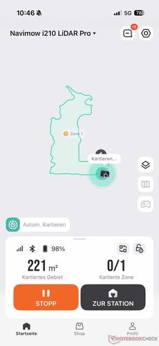 Az automatikus leképezés folyamatban van