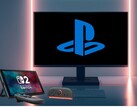 Switch 2 PC monitor mellett PlayStation logóval (Kép forrása: Nintendo of America, Sony PlayStation szerkesztéssel)