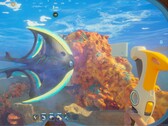 A Subnautica 2 moddolt verziójának képernyőmentése, melyben a megölhető lények is szerepelnek