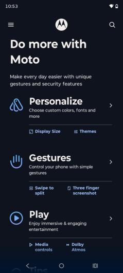 Szoftver Motorola Edge 70