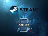 A Steam leállásának bannerje látható (Kép forrása: Valve szerkesztéssel)