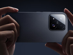 A Xiaomi 17 Max körülbelül 632 dollárról indul Kínában. A képen: a telefon kamerabeállítását bemutató promóciós kép.