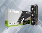 Zotac RTX 5070 Ti GPU látható (Kép forrása: Zotac szerkesztéssel)