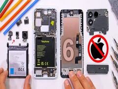 fairphone6 JerryRigEverything (kép forrása: @JerryRigEverything)