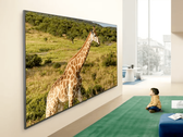 Az LG QNED84B TV promóciós képe.
