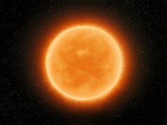 A Betelgeuse művészi ábrázolása az Orion csillagképben. (Kép forrása: © Nazarii_Neshcherenskyi - SHUTTERSTOCK)