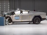 A Tesla Cybertruck IIHS töréstesztje (Kép forrása: IIHS)