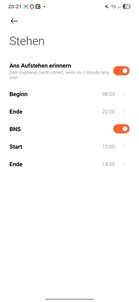 Xiaomi Smart Band 10 Tevékenység