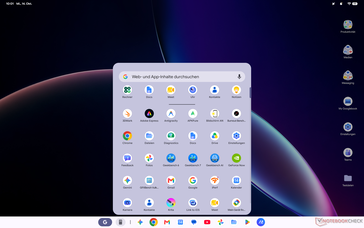 Googlebook OS Start menü
