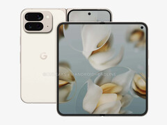 A Pixel 10 Pro Foldnak kicsit modernebbnek kell lennie, mint elődjének, köszönhetően a vékonyabb kijelzőkereteknek. (Kép forrása: Android Headlines)