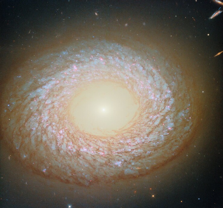 Az NGC 2775-ről a Hubble által készített kép (A kép forrása: ESA/Hubble, NASA, F. Belfiore, J. Lee, and PHANGS-HST Team)
