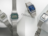Balról jobbra: Casio A158WEM-3, A158WEM-7, AQ-230EM-2A és AQ-230EM-7A. (Kép forrása: Casioblog)