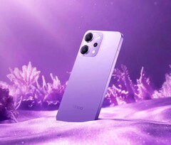 Az Oppo Reno 14 Pro három stílusos színben, köztük lilában kapható. (Kép forrása: Oppo)