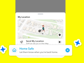A Snapchat Home Safe funkciója (Kép forrása: Snapchat)