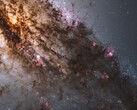 Egy galaxist ábrázoló kép.