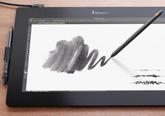 A Pen Display 16 Lite két különböző markolattal rendelkező tollat tartalmaz. (Kép forrása: Xencelabs)